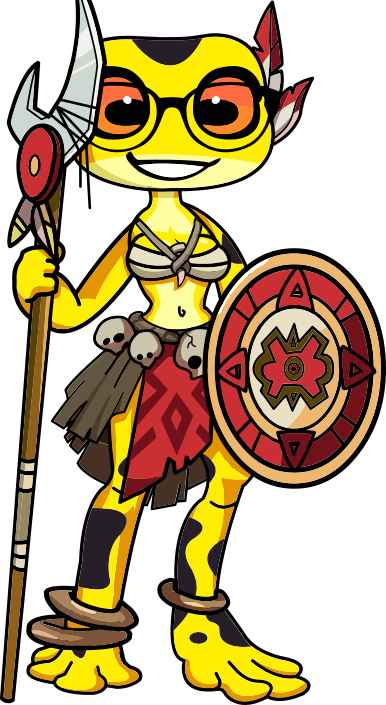 amazon warrior frog