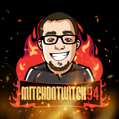 mitch on twitch's flaming avatar